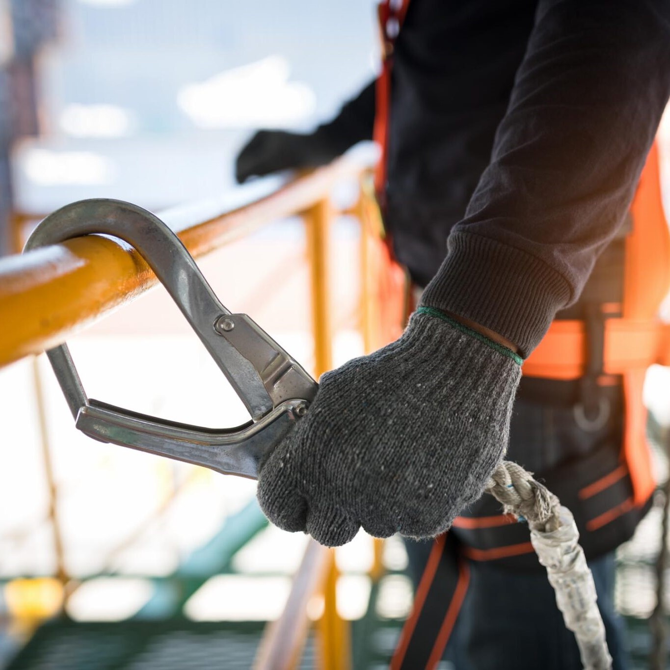 Sécurité de travail en hauteur